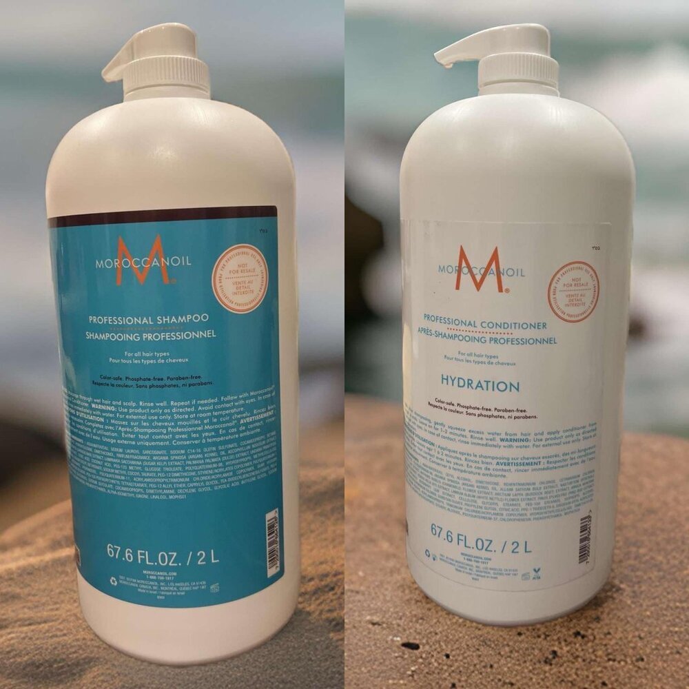 Moroccanoil For All Hair Types Shampoo & Hydration Conditioner 67.6 oz